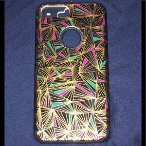 Patterned Metallic iPhone Case